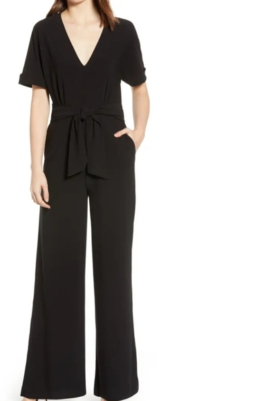 Chelsea28 Dresses & Skirts - Chelsea28 V-Neck Knit Jumpsuit